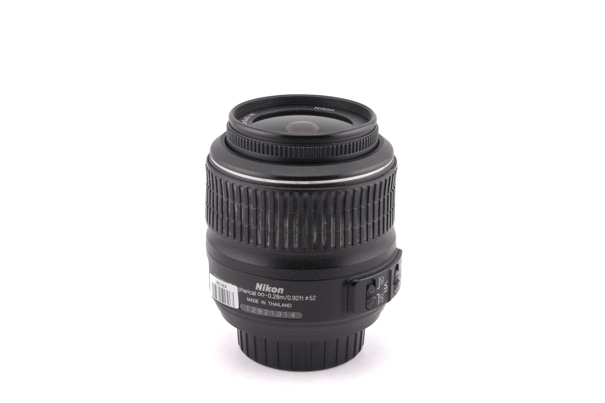 Nikon 18-55mm f3.5-5.6 AF-S Nikkor G VR