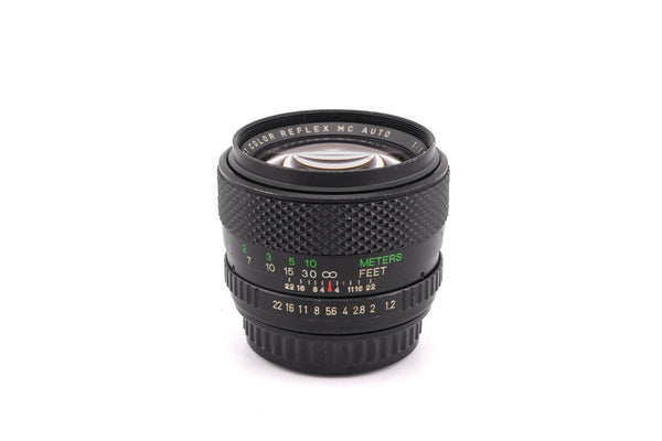 Porst 55mm f1.2 F Color Reflex MC Auto - Lens – Kamerastore