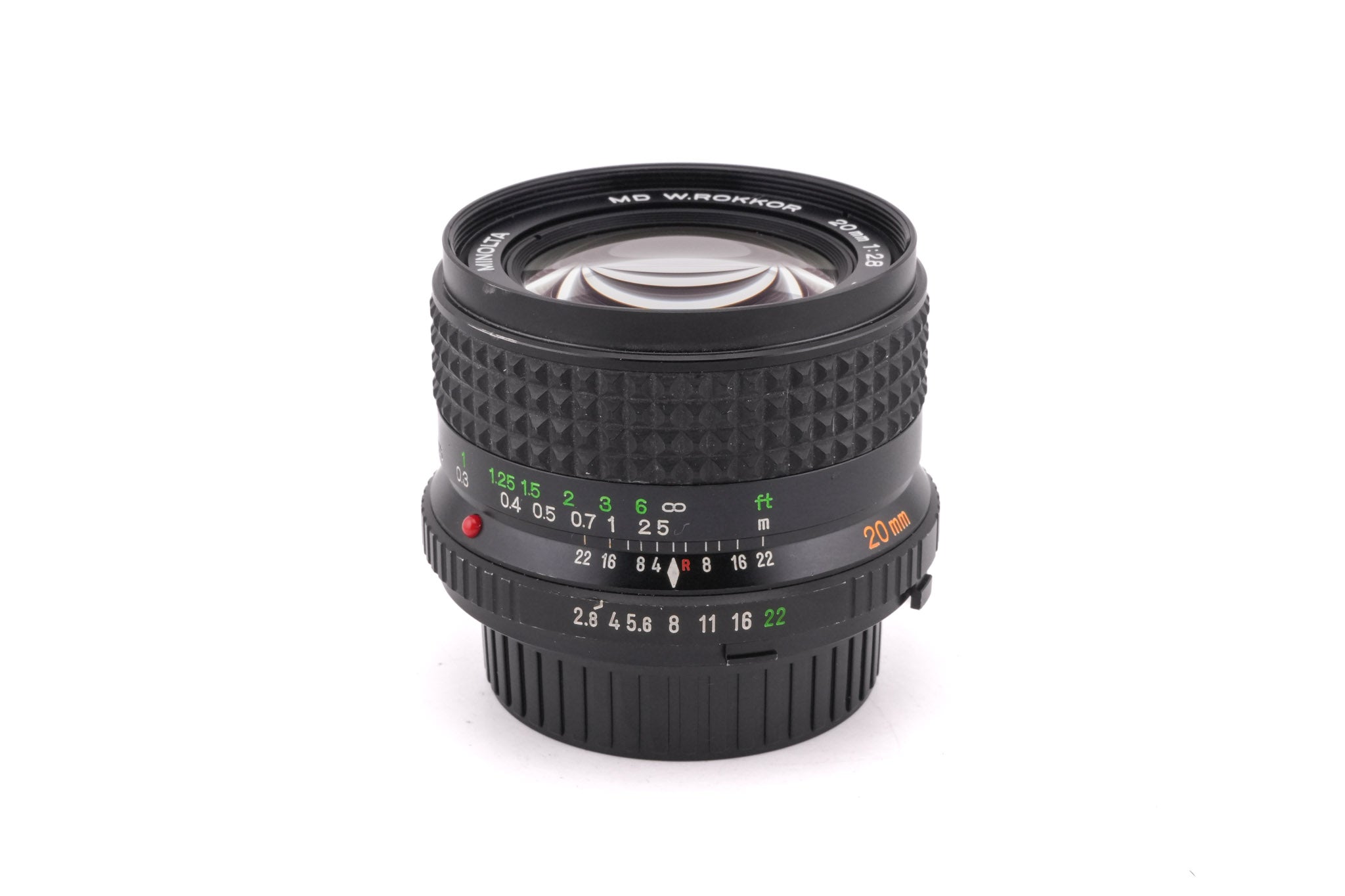 Minolta 20mm f2.8 MD W.Rokkor