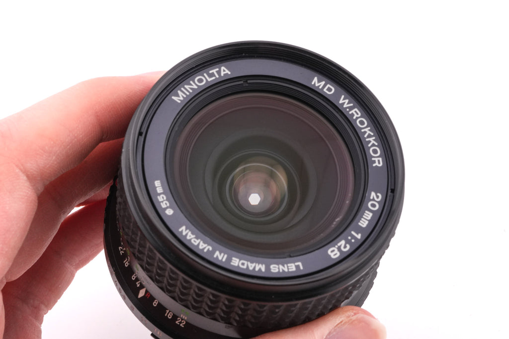 Minolta 20mm f2.8 MD W.Rokkor