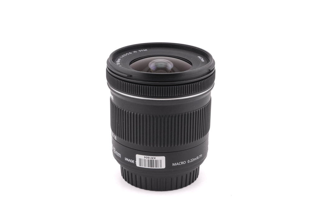 Canon 10-18mm f4.5-5.6 IS STM