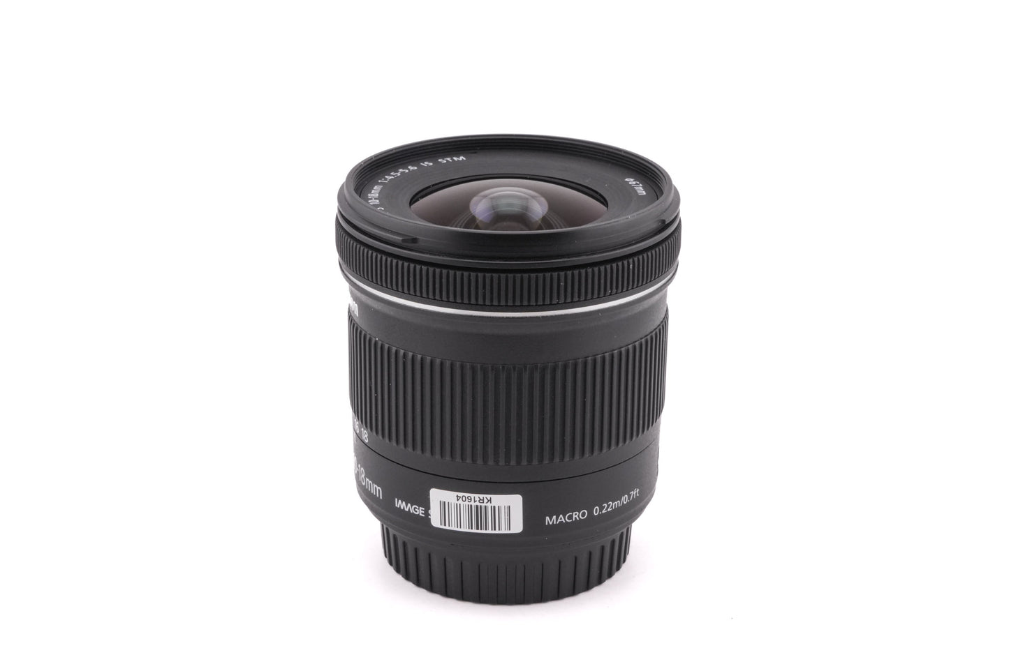 Canon 10-18mm f4.5-5.6 IS STM