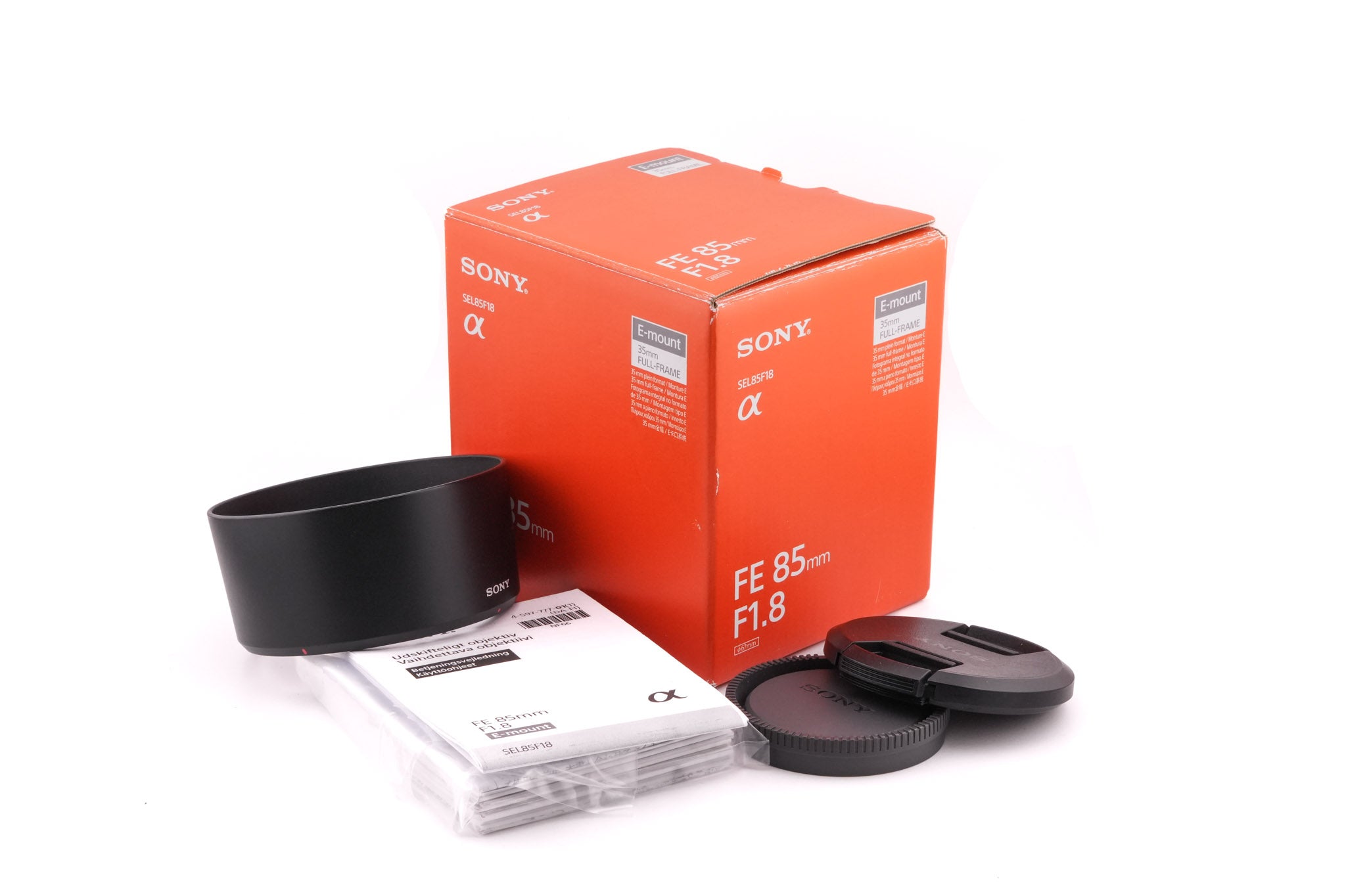 Sony 85mm f1.8 (SEL85F18) – Kamerastore