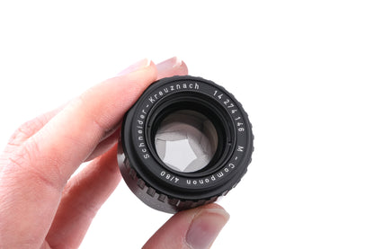 Hasselblad Microscope Shutter (TIMIC / 40169) + Hasselblad V - M39 Adapter + 80mm f4 M-Componon