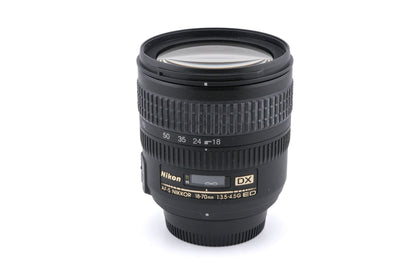 Nikon 18-70mm f3.5-4.5 AF-S Nikkor G ED