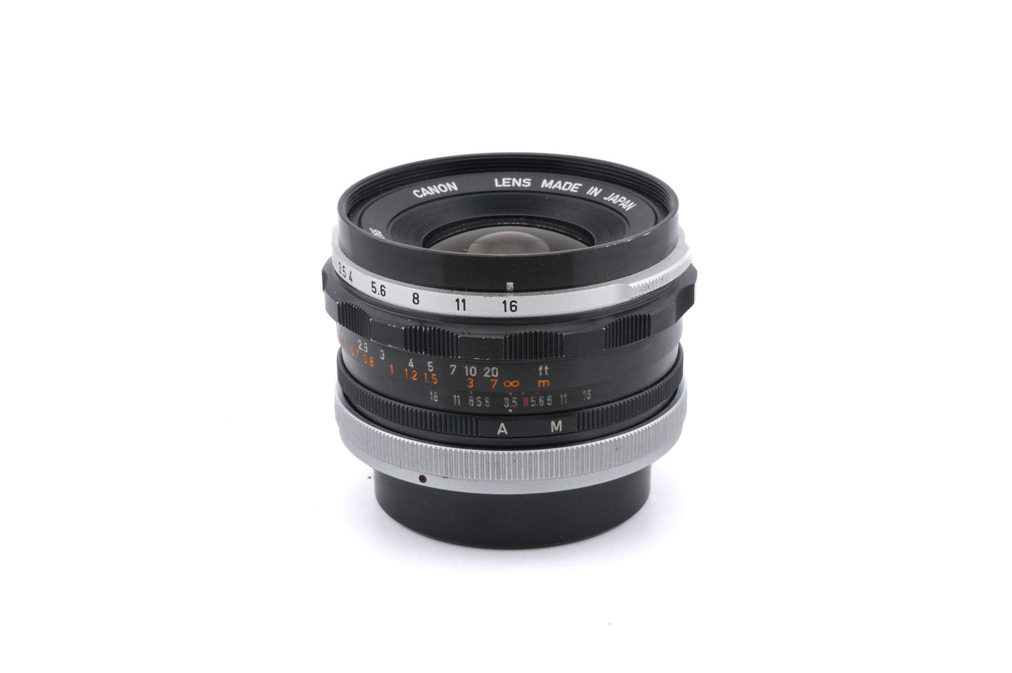 Canon 28mm f3.5 FL
