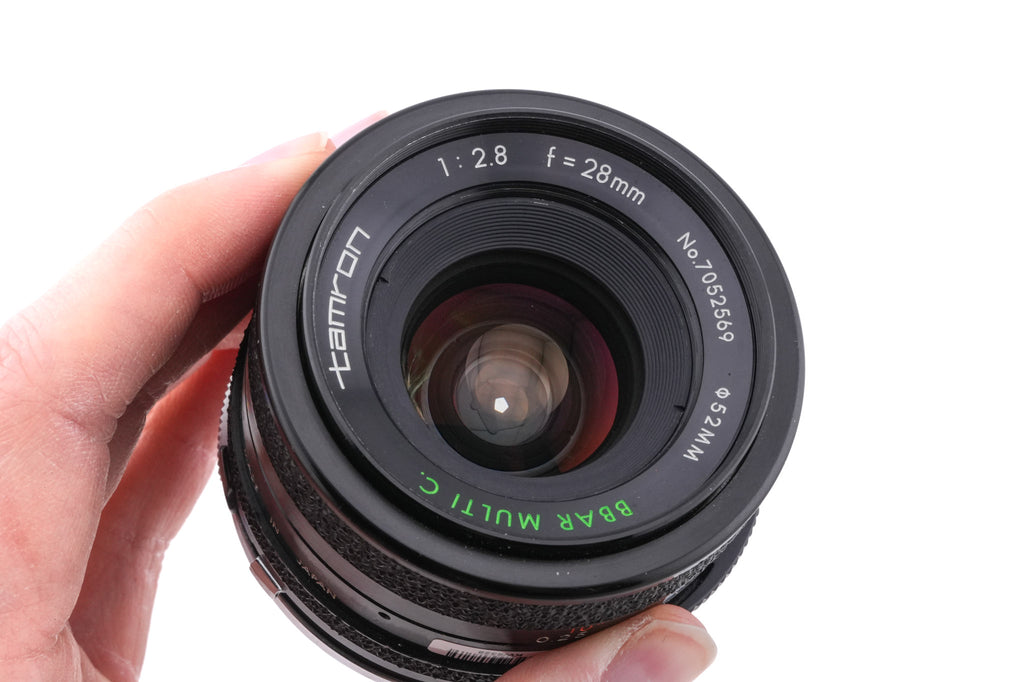 Tamron 28mm f2.8 BBAR Multi C. + Adaptall 2 - Nikon AI Adapter