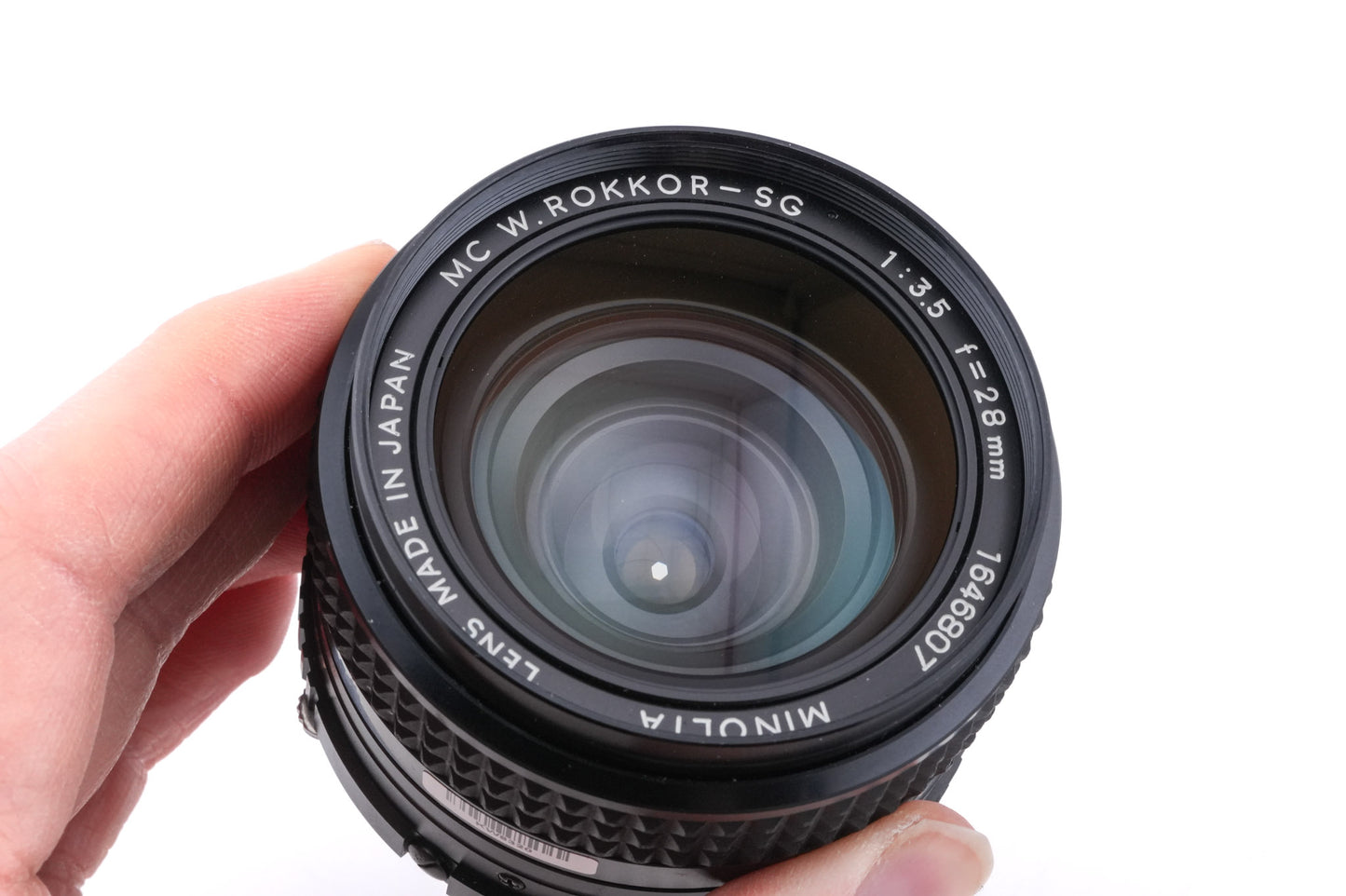 Minolta 28mm f3.5 MC W.Rokkor-SG