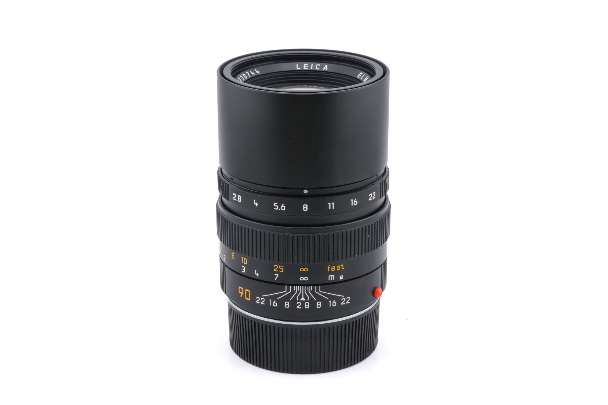 Leica 90mm f2.8 Elmarit-M (Black, 11807) – Kamerastore