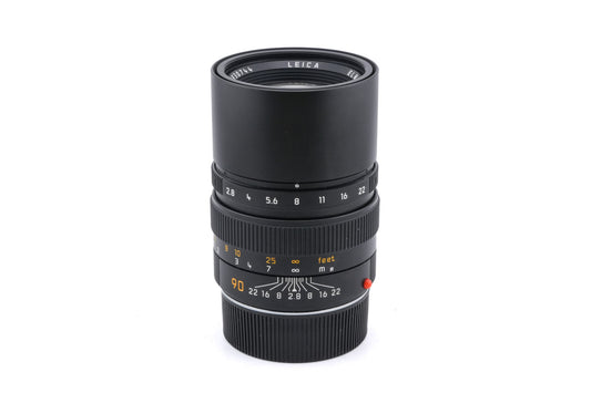 Leica 90mm f2.8 Elmarit-M (Black, 11807)