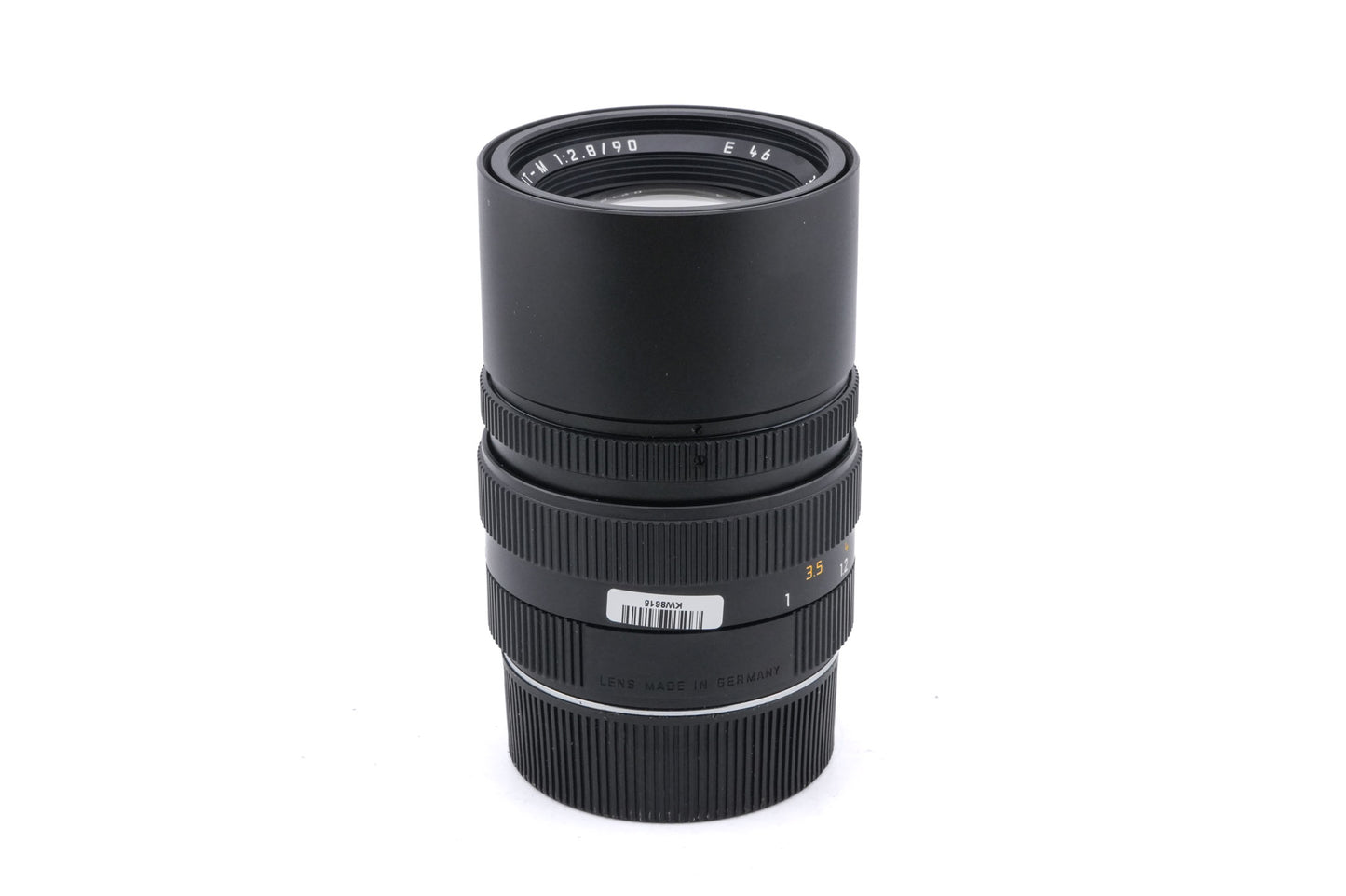 Leica 90mm f2.8 Elmarit-M (Black, 11807)