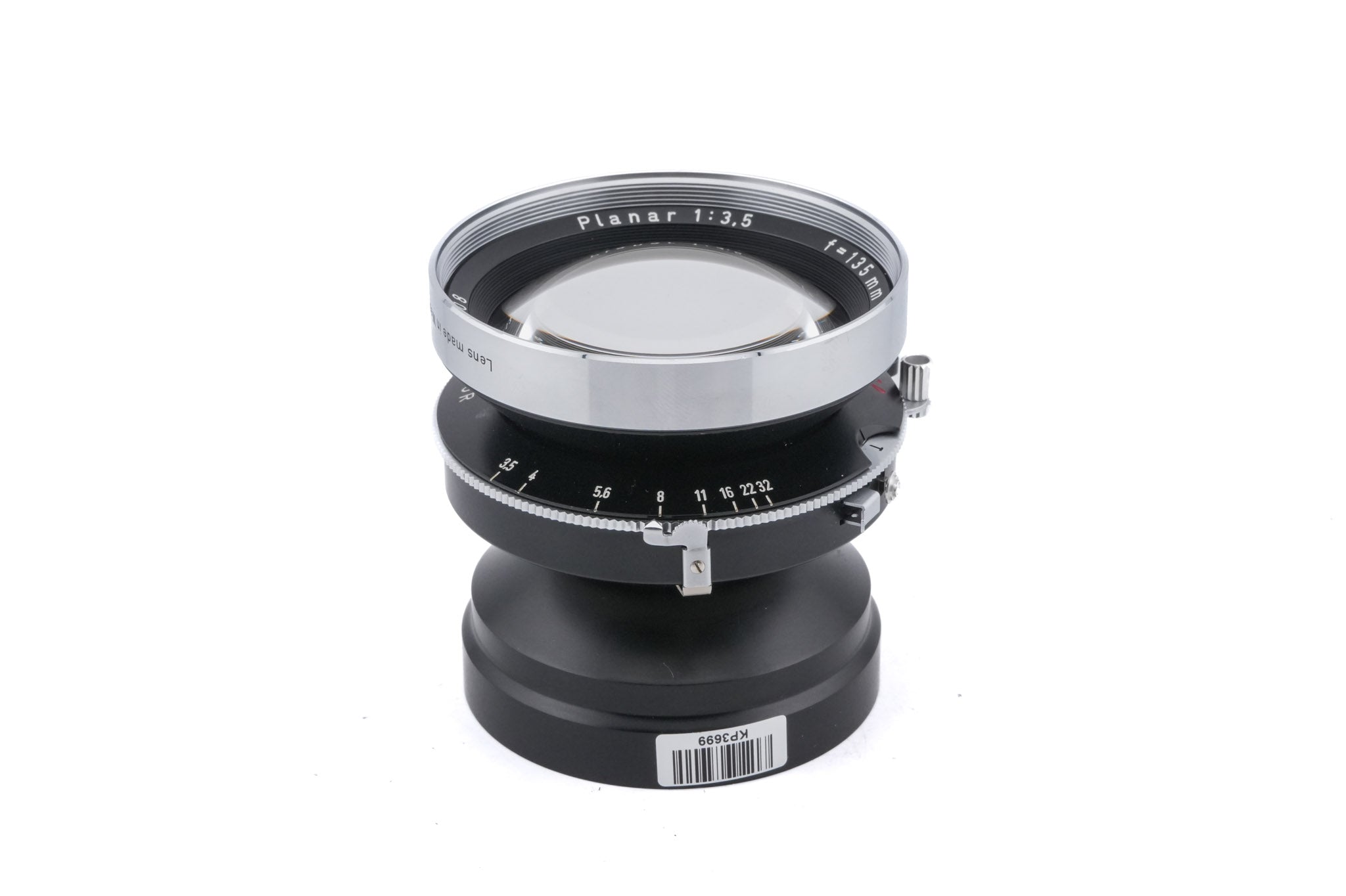 Carl Zeiss 135mm f3.5 Planar (Shutter) - Lens