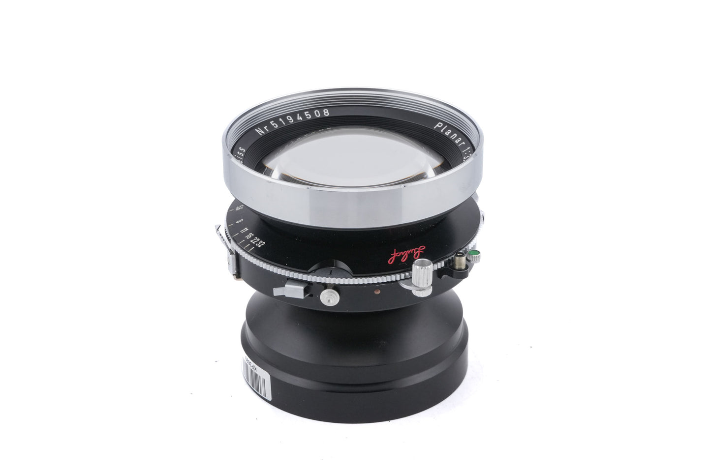 Carl Zeiss 135mm f3.5 Planar (Shutter)