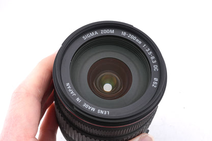 Sigma 18-200mm f3.5-6.3 DC