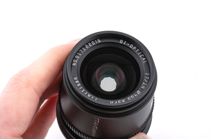 TTArtisan 17mm f1.4 DJ-Optical