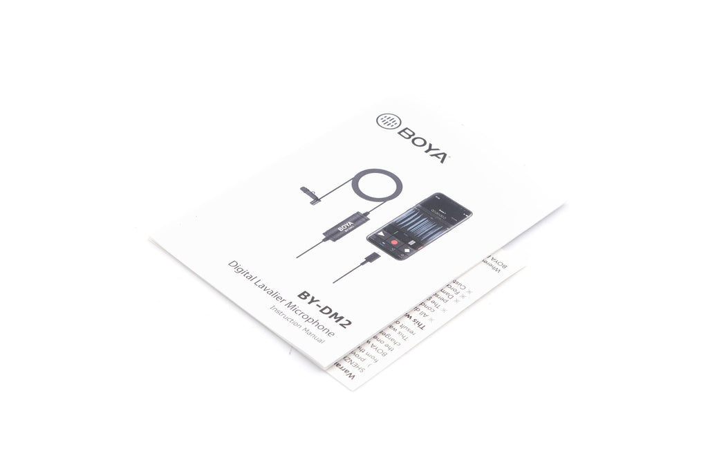 Boya BY-DM2 Lavalier Microphone
