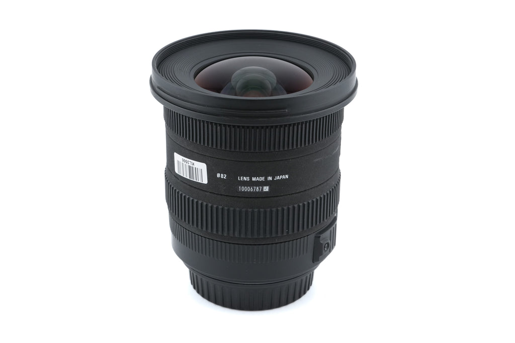 Sigma 10-20mm f3.5 EX DC HSM