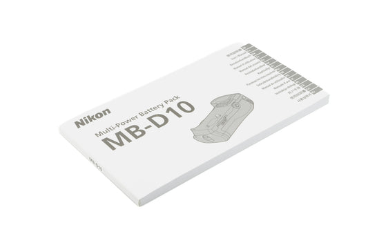 Nikon MB-D10 Instructions