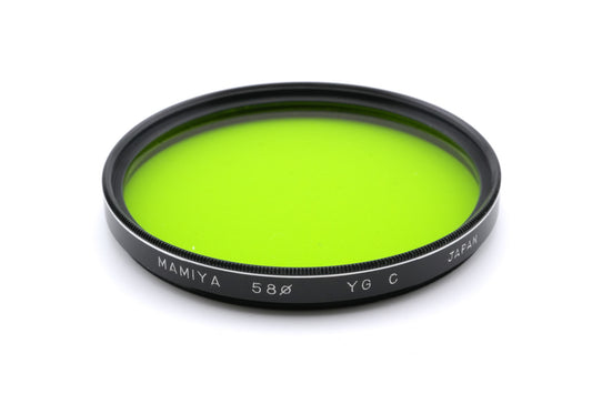 Mamiya 58mm Yellow-Green Filter YG C