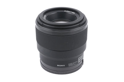 Sony 50mm f1.8 FE