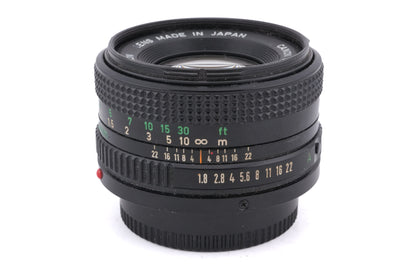 Canon 50mm f1.8 FDn