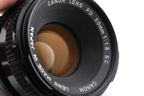 Canon 50mm f1.8 S.C.