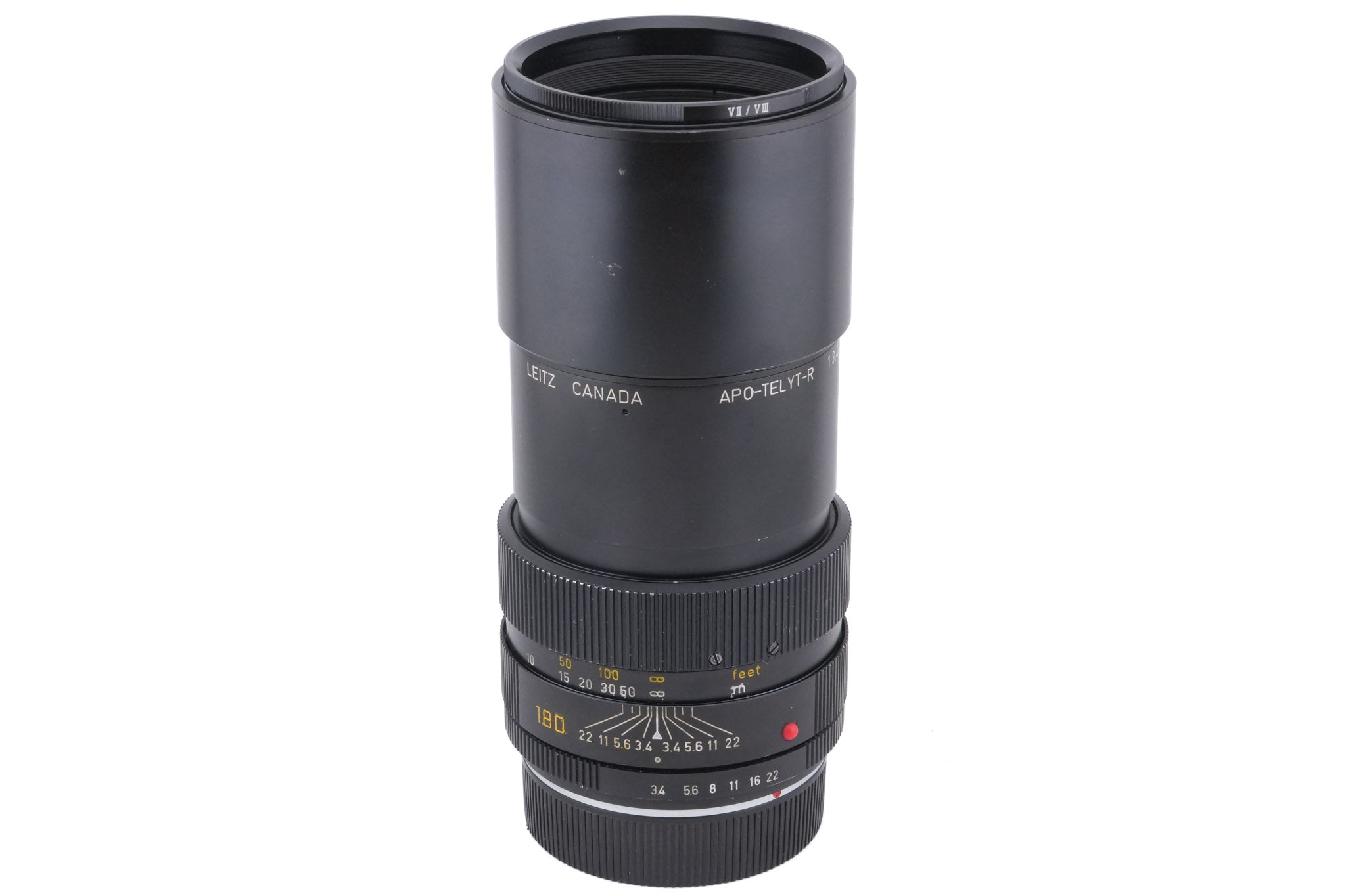 Leica 180mm f3.4 APO-Telyt-R (Type II) (3-Cam) (11242)