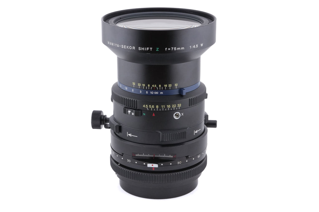Mamiya 75mm f4.5 Sekor Shift Z W