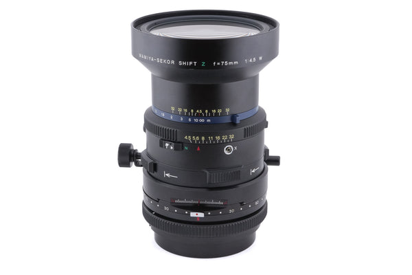 Mamiya 75mm f4.5 Sekor Shift Z W – Kamerastore