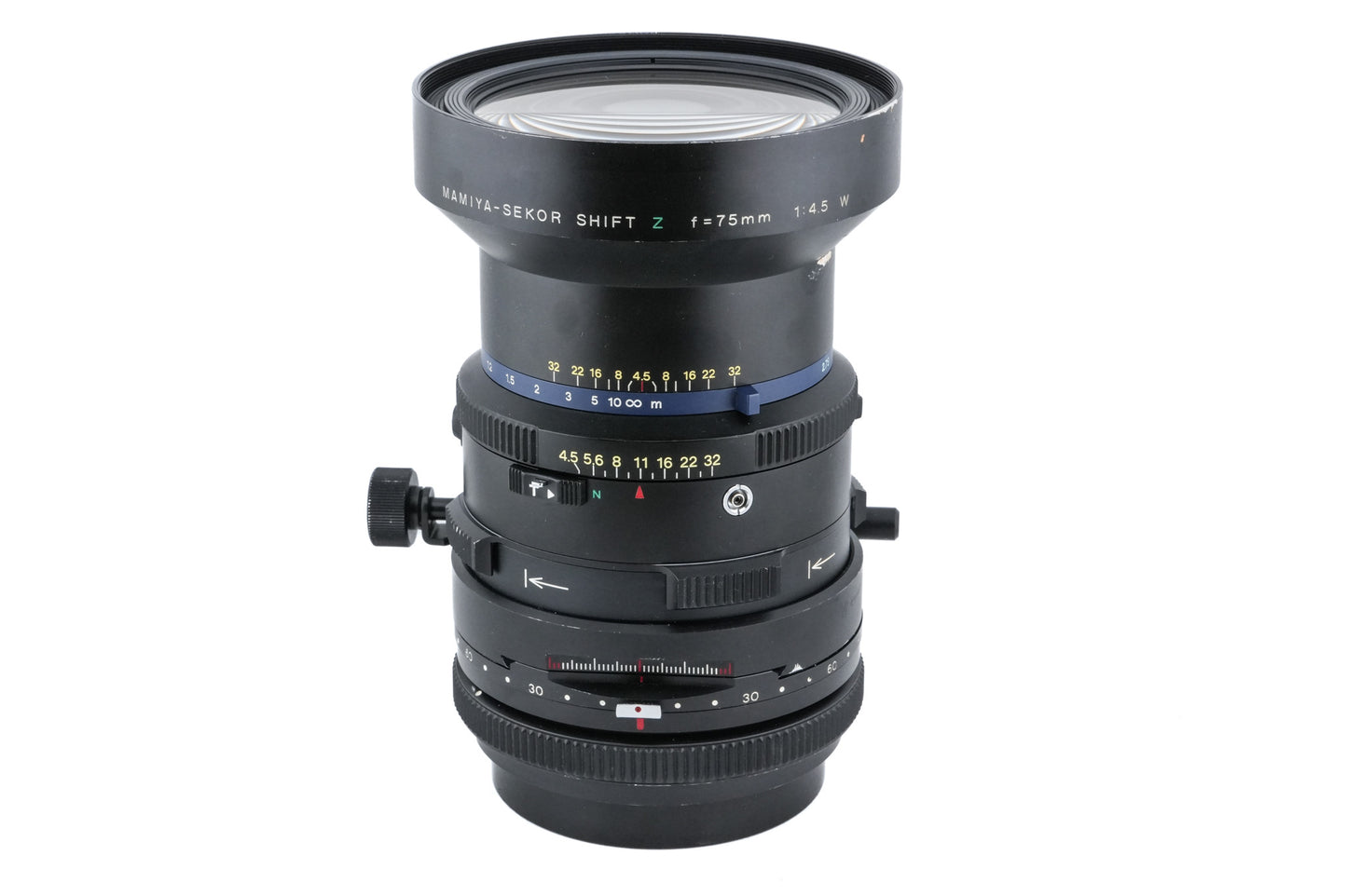 Mamiya 75mm f4.5 Sekor Shift Z W