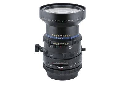 Mamiya 75mm f4.5 Sekor Shift Z W