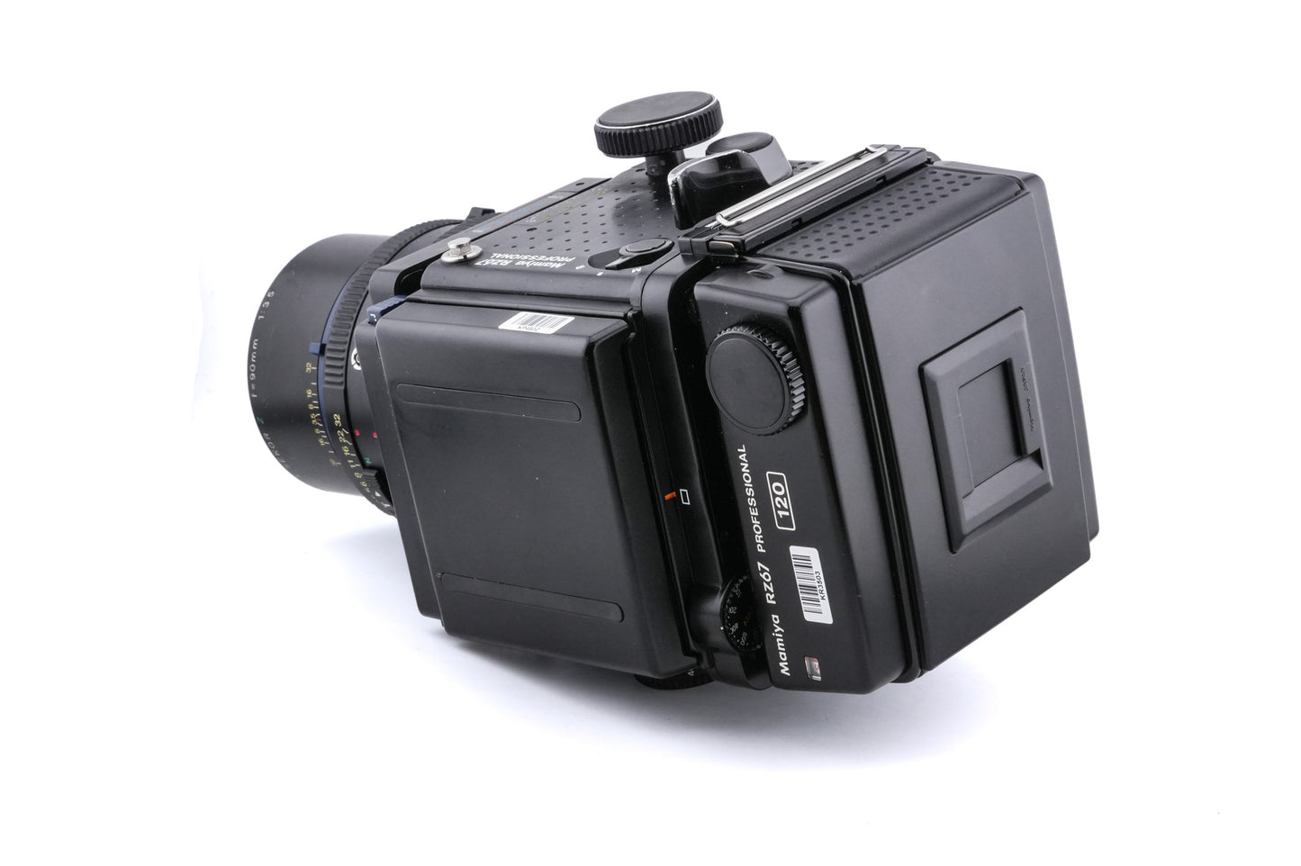 Mamiya RZ67 Professional + 90mm f3.5 Sekor Z + Waist Level Finder + 120 6x7 Roll Film Holder Professional