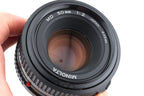 Minolta 50mm f2 MD