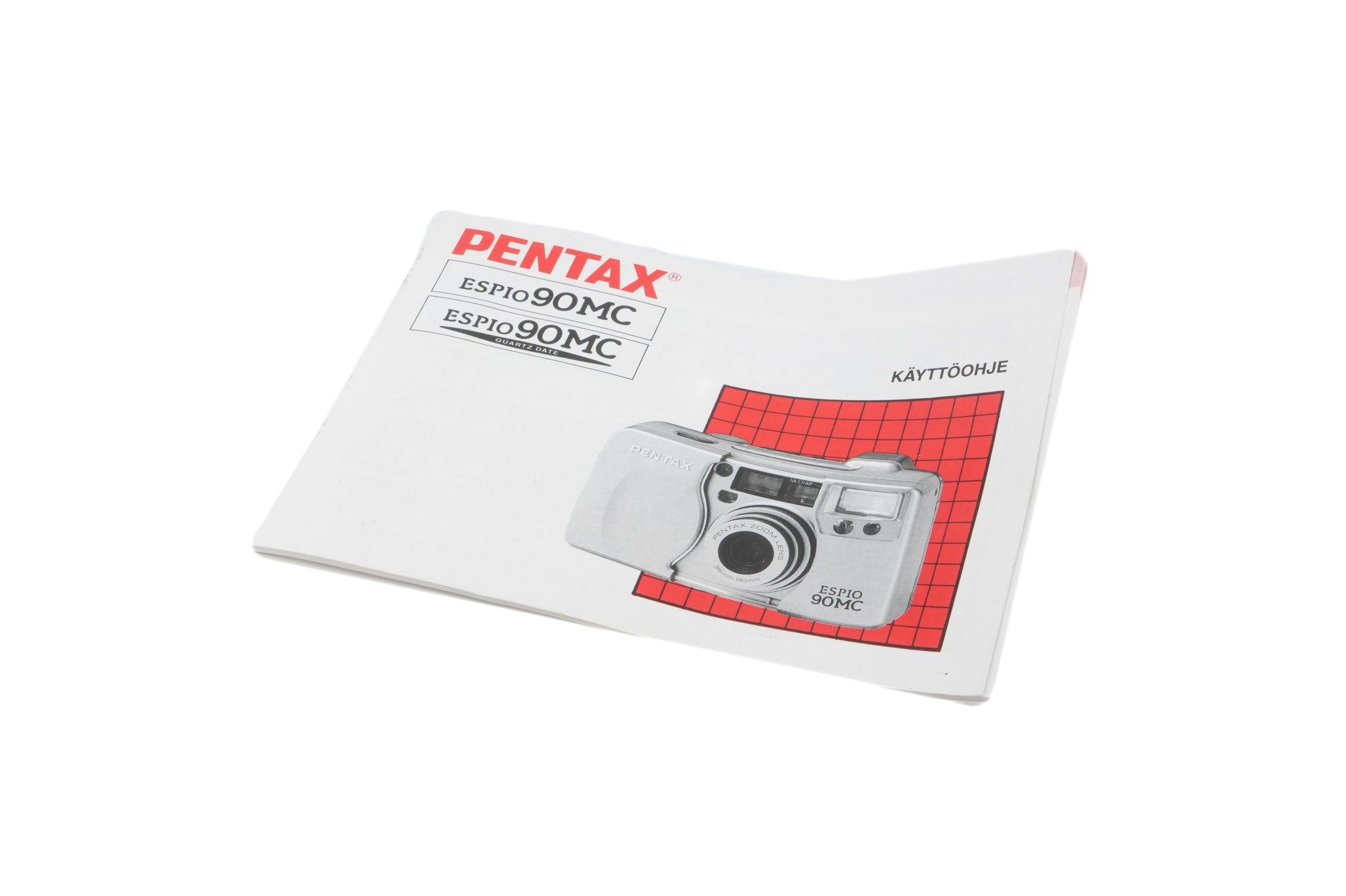 Pentax Espio 90MC (Quartz Date) Instructions