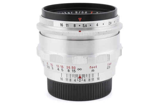 Carl Zeiss 58mm f2 Biotar T Jena