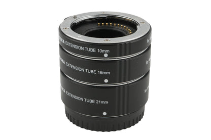 Kooka Extension Tube Set (10mm, 16mm, 21mm)