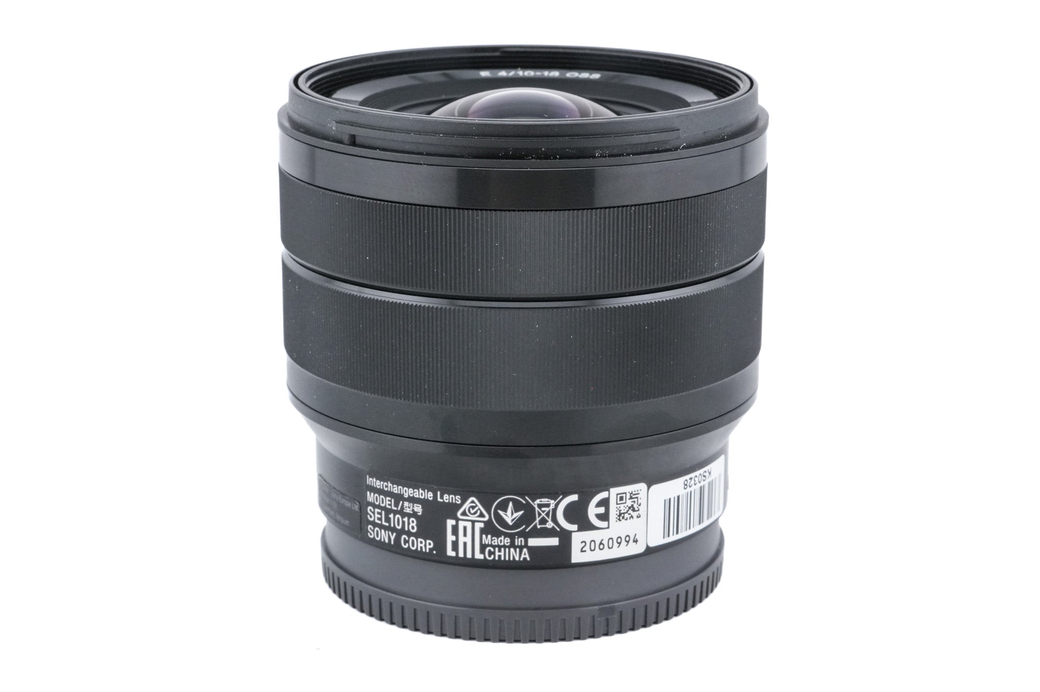 Sony 10-18mm f4 OSS (SEL1018) – Kamerastore