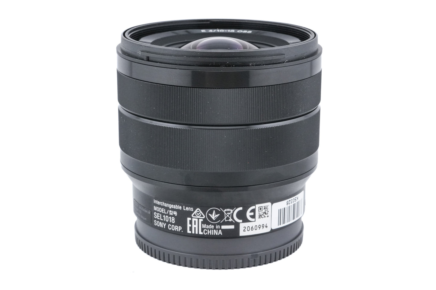 Sony 10-18mm f4 OSS (SEL1018)