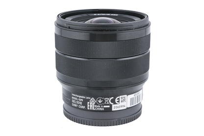 Sony 10-18mm f4 OSS (SEL1018)