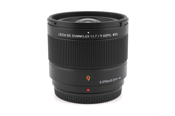 Panasonic 9mm f1.7 Leica DG Summilux ASPH – Kamerastore
