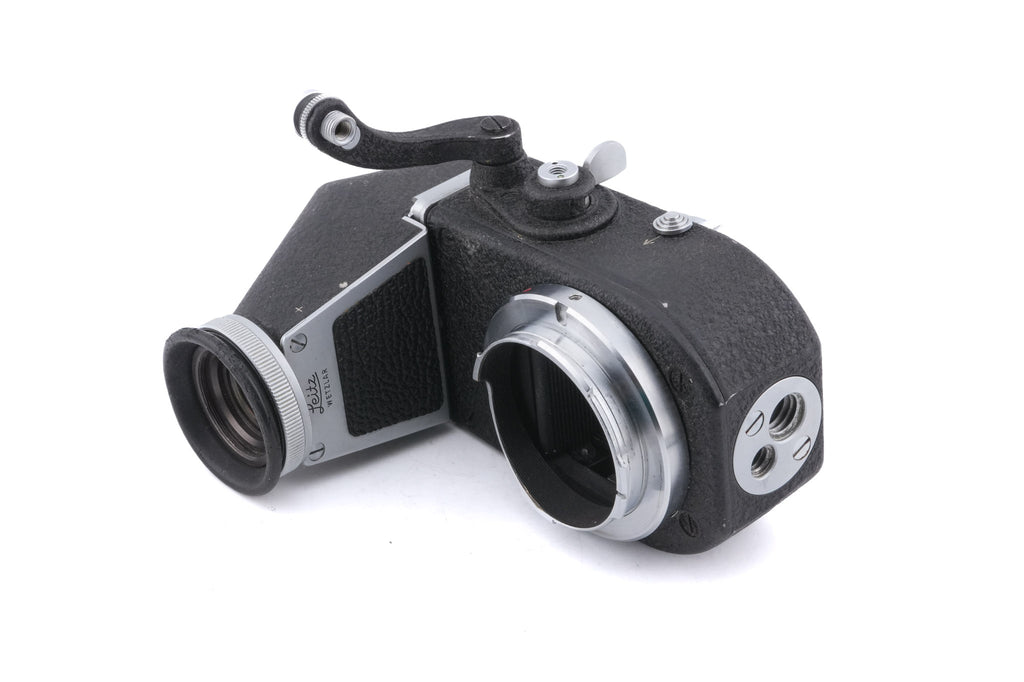 Leica Visoflex III (16457) + Right-Angle Visoflex Prism Finder (OTXBO / 16460)