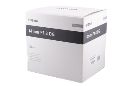 Sigma 14mm f1.8 DG HSM Art (017)