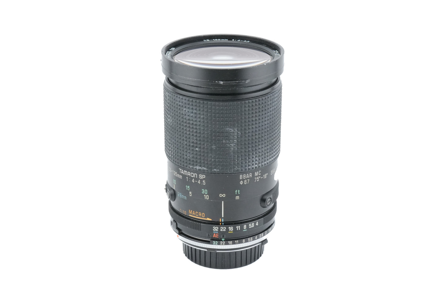 Tamron 28-135mm f4-4.5 SP BBAR MC 28A + Adaptall 2 - Minolta MD Adapter