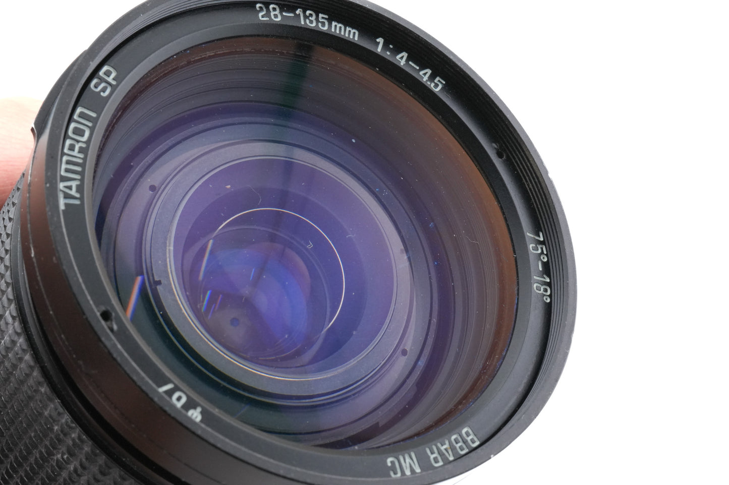 Tamron 28-135mm f4-4.5 SP BBAR MC 28A + Adaptall 2 - Minolta MD Adapter