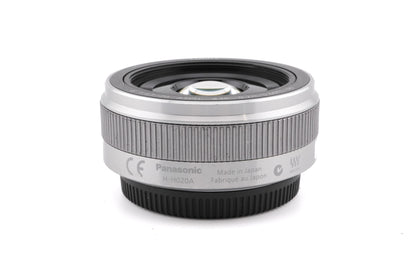 Panasonic 20mm f1.7 Lumix G ASPH. (H-H020A)