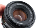 Canon 50mm f1.8 FDn