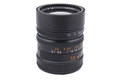 Leica 50mm f1.4 Summilux-M ASPH. (Type I) (Black, 11891 / 11716)