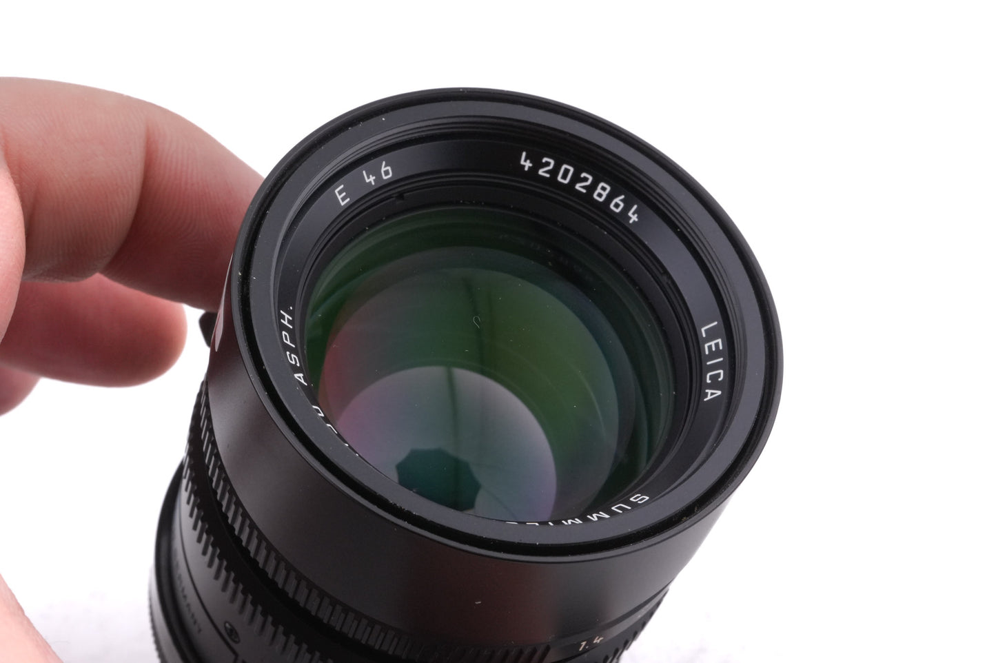 Leica 50mm f1.4 Summilux-M ASPH. (Type I) (Black, 11891 / 11716)