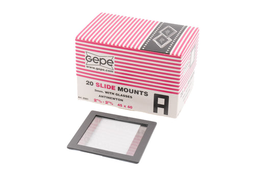 Gepe 45x60 Anti-Newton Glass Slide Mounts