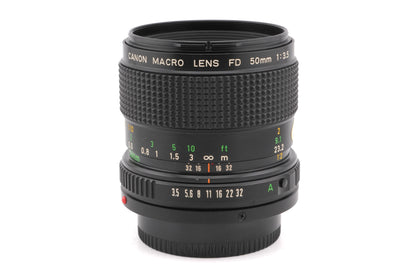 Canon 50mm f3.5 Macro FDn